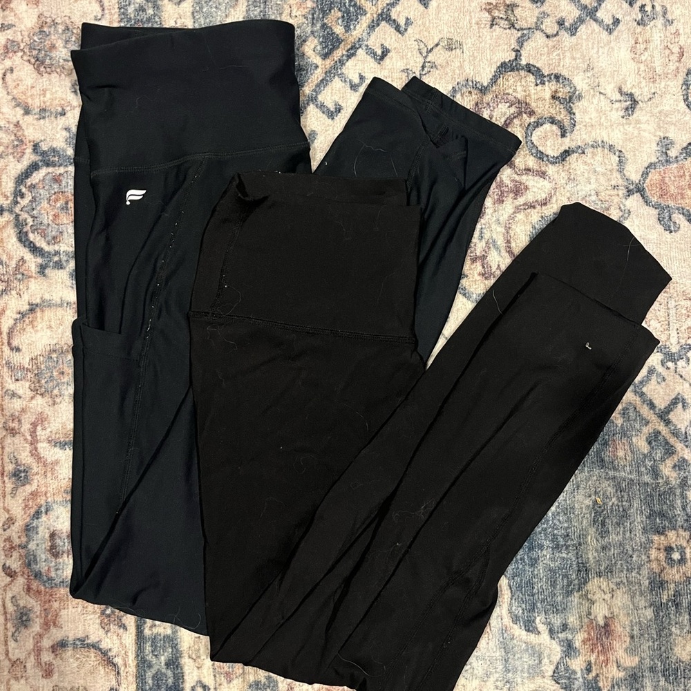 Fabletics & colorfulkoala Black Leggings
